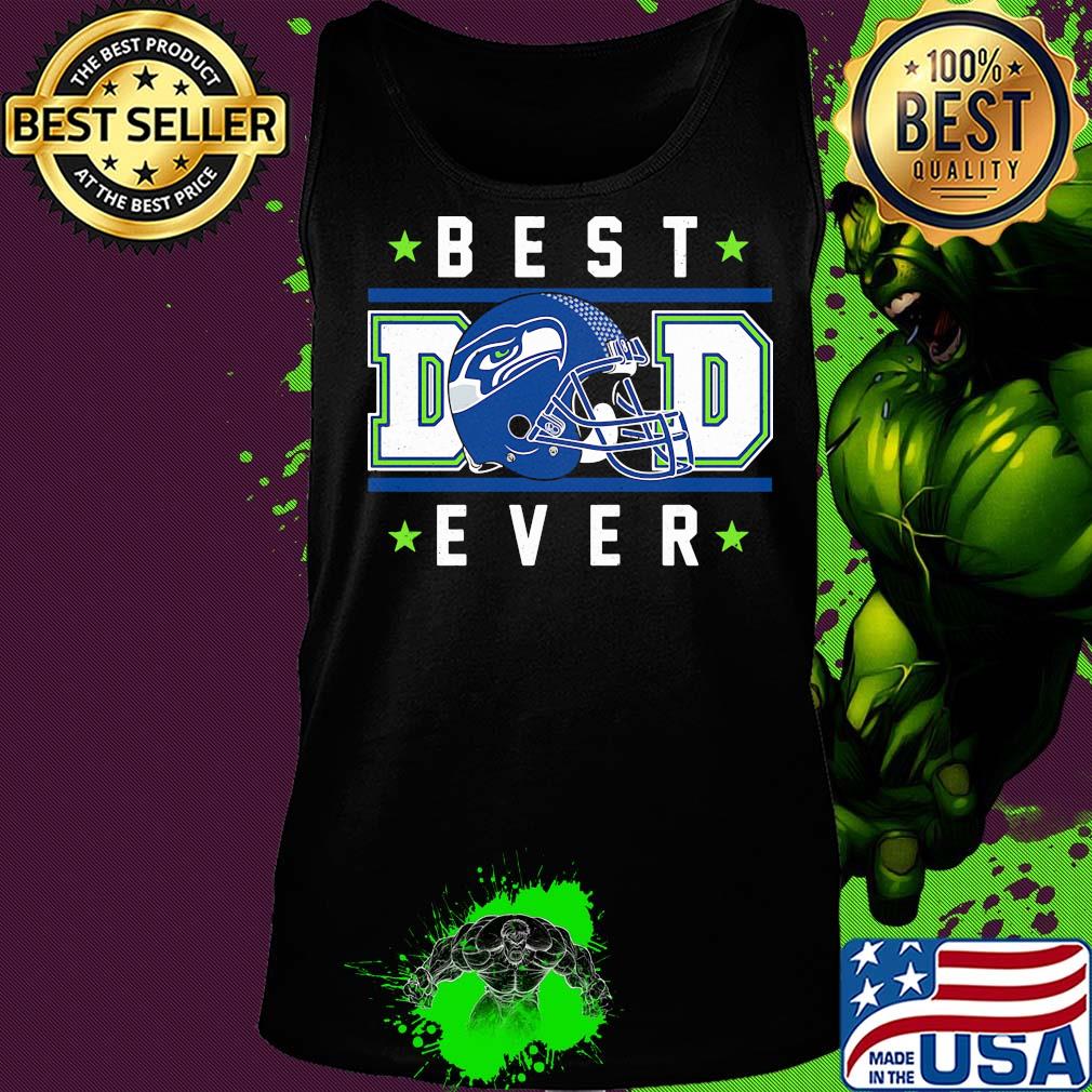 Seattle seahawks best dad ever happy father's day stars s Tank top Seattle seahawks best dad ever happy father's day stars s Tank top