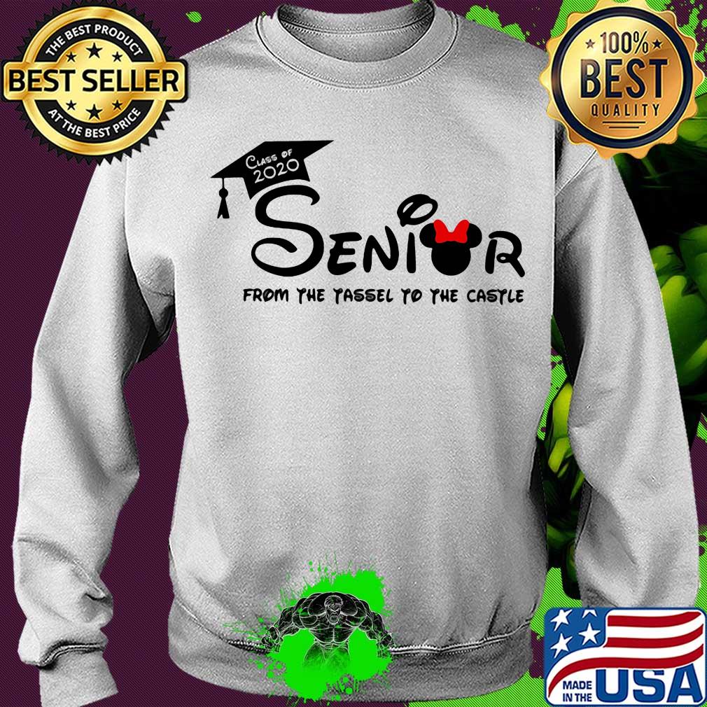 Senior from the tassel to the castle Minnie mouse class of 2020 s Sweater Senior from the tassel to the castle Minnie mouse class of 2020 s Sweater