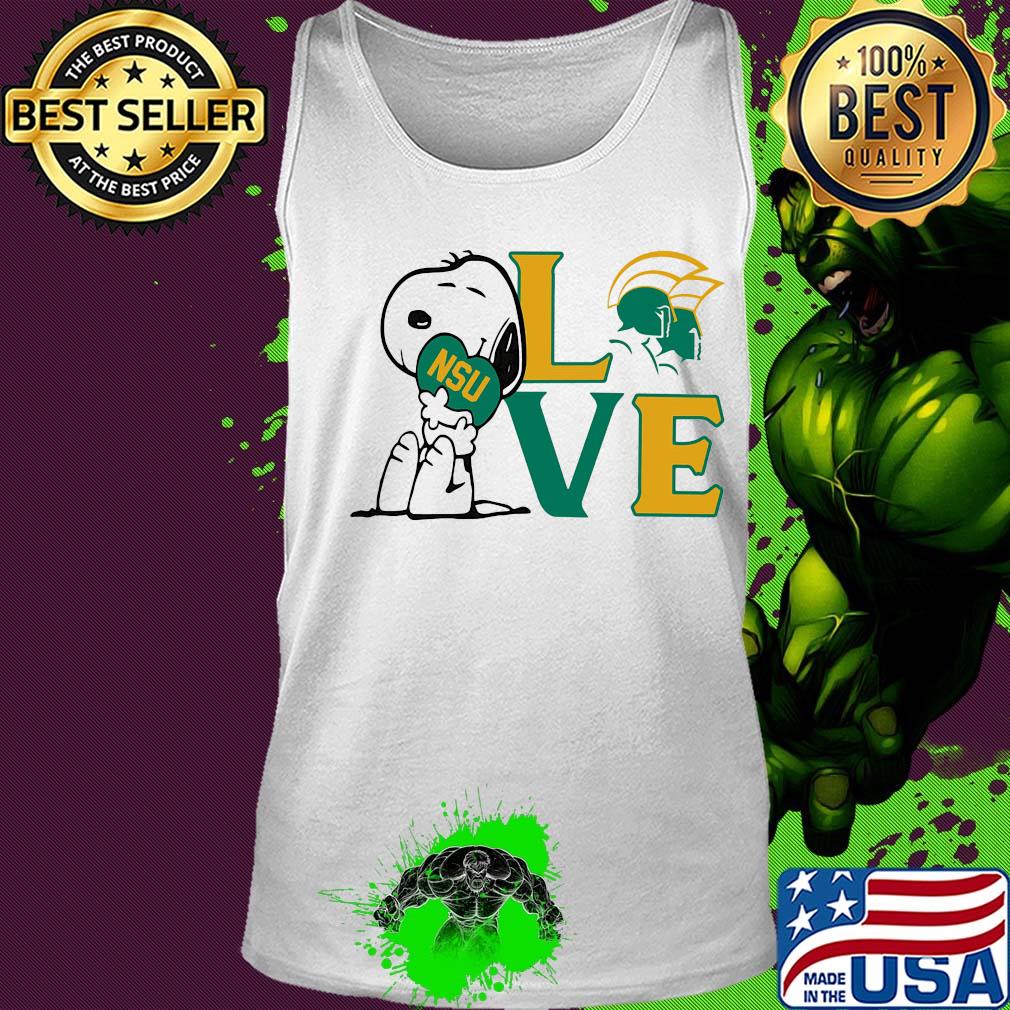 Snoopy Norfolk State University love s Tank top Snoopy Norfolk State University love s Tank top