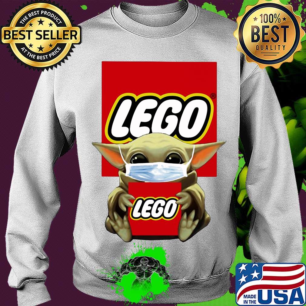Star wars baby yoda hug lego mask covid-19 s Sweater Star wars baby yoda hug lego mask covid-19 s Sweater