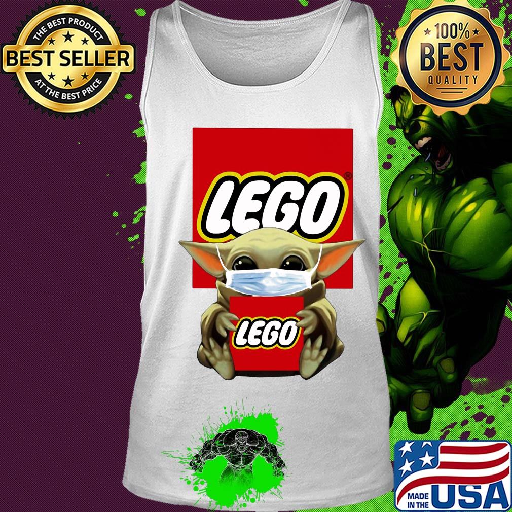 Star wars baby yoda hug lego mask covid-19 s Tank top Star wars baby yoda hug lego mask covid-19 s Tank top