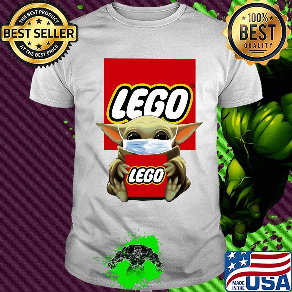 Star wars baby yoda hug lego mask covid-19 shirt Star wars baby yoda hug lego mask covid-19 shirt