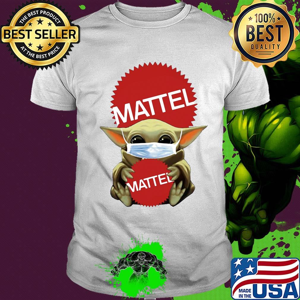 Star wars baby yoda hug mattel mask covid-19 shirt