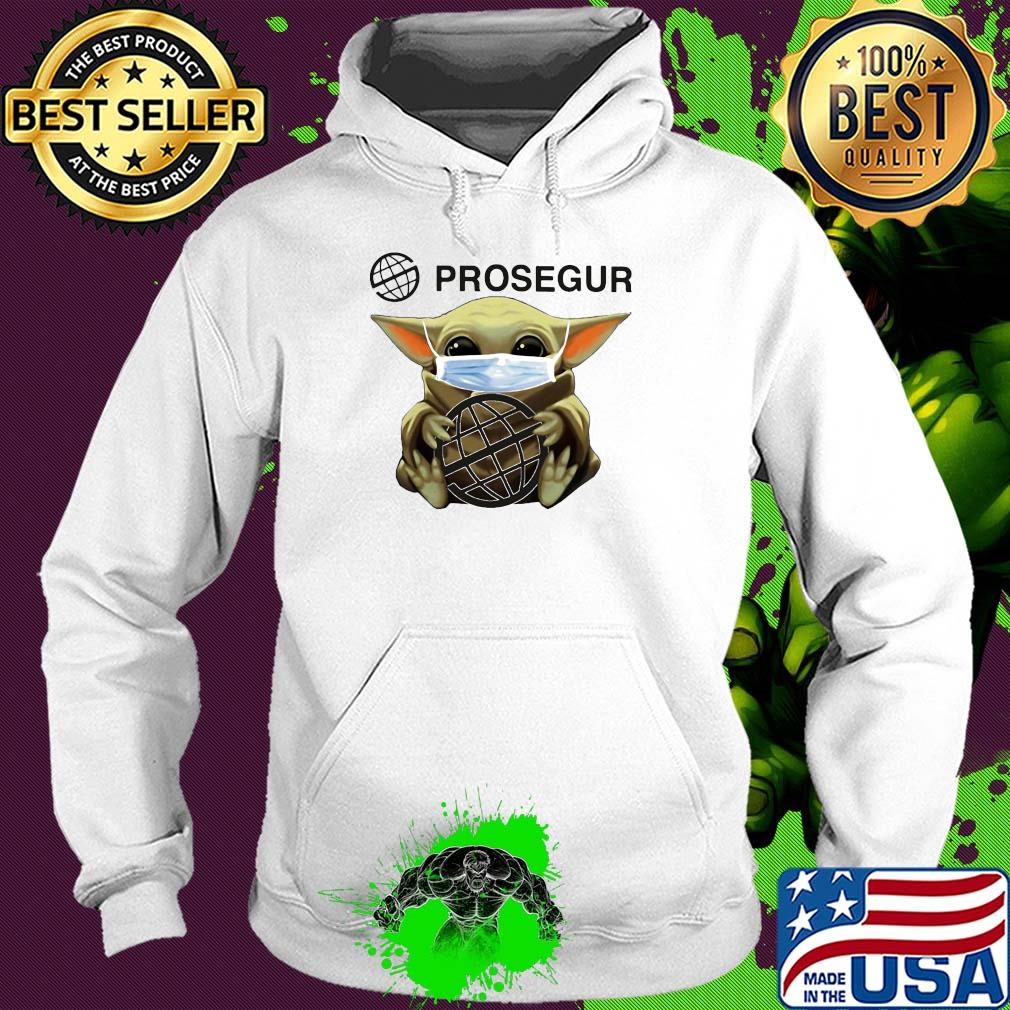 Star wars baby yoda hug prosegur mask covid-19 s Hoodie Star wars baby yoda hug prosegur mask covid-19 s Hoodie