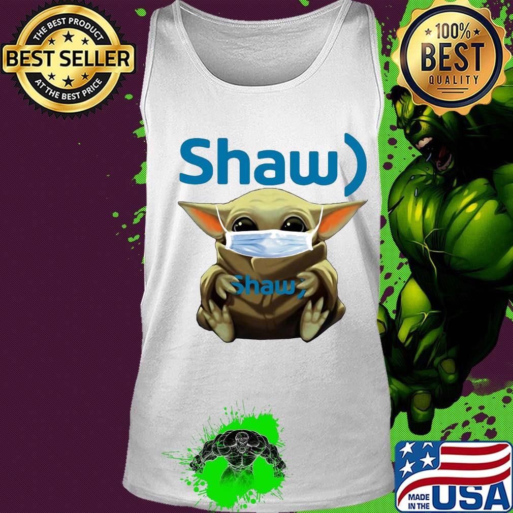 Star wars baby yoda hug shaw mask covid-19 s Tank top Star wars baby yoda hug shaw mask covid-19 s Tank top