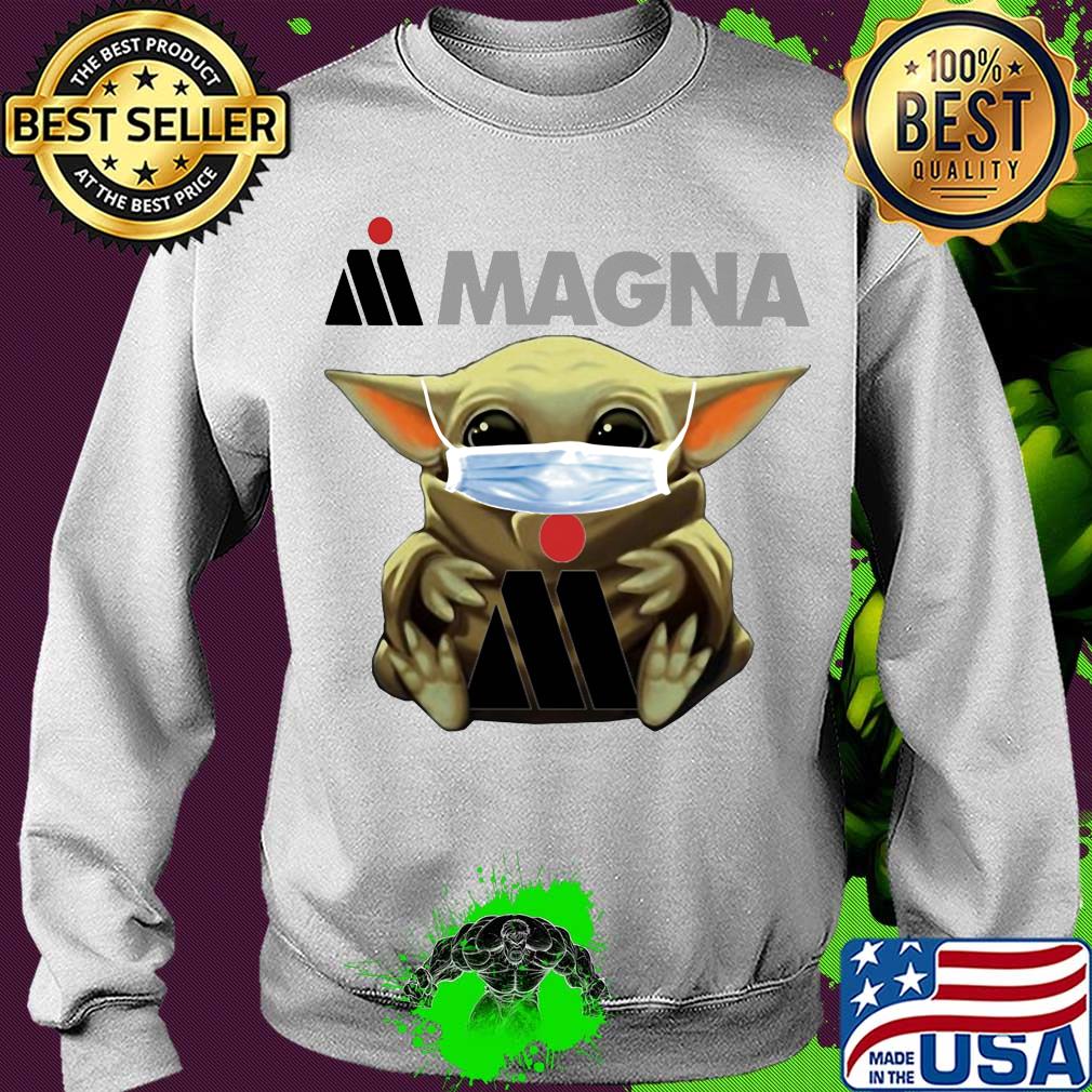 Star wars baby yoda mask hug magna international s Sweater Star wars baby yoda mask hug magna international s Sweater