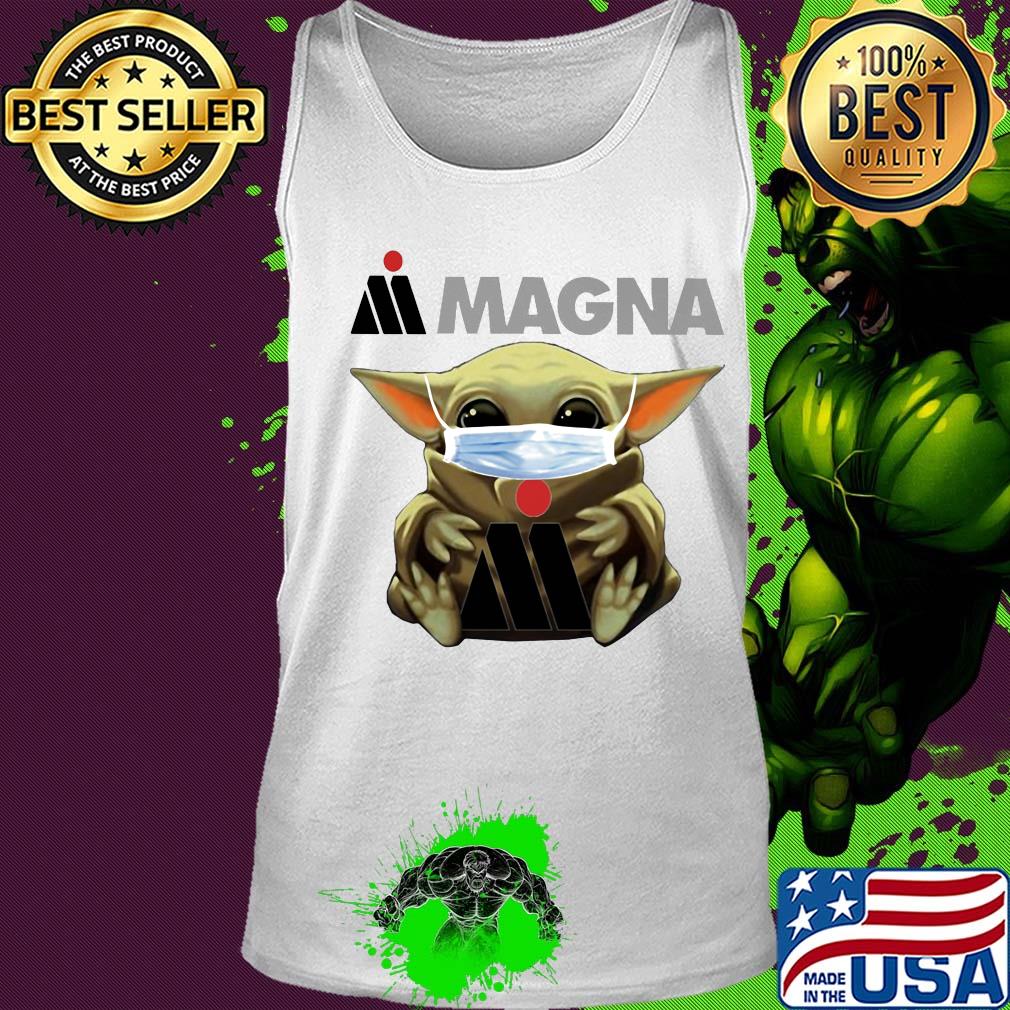 Star wars baby yoda mask hug magna international s Tank top Star wars baby yoda mask hug magna international s Tank top