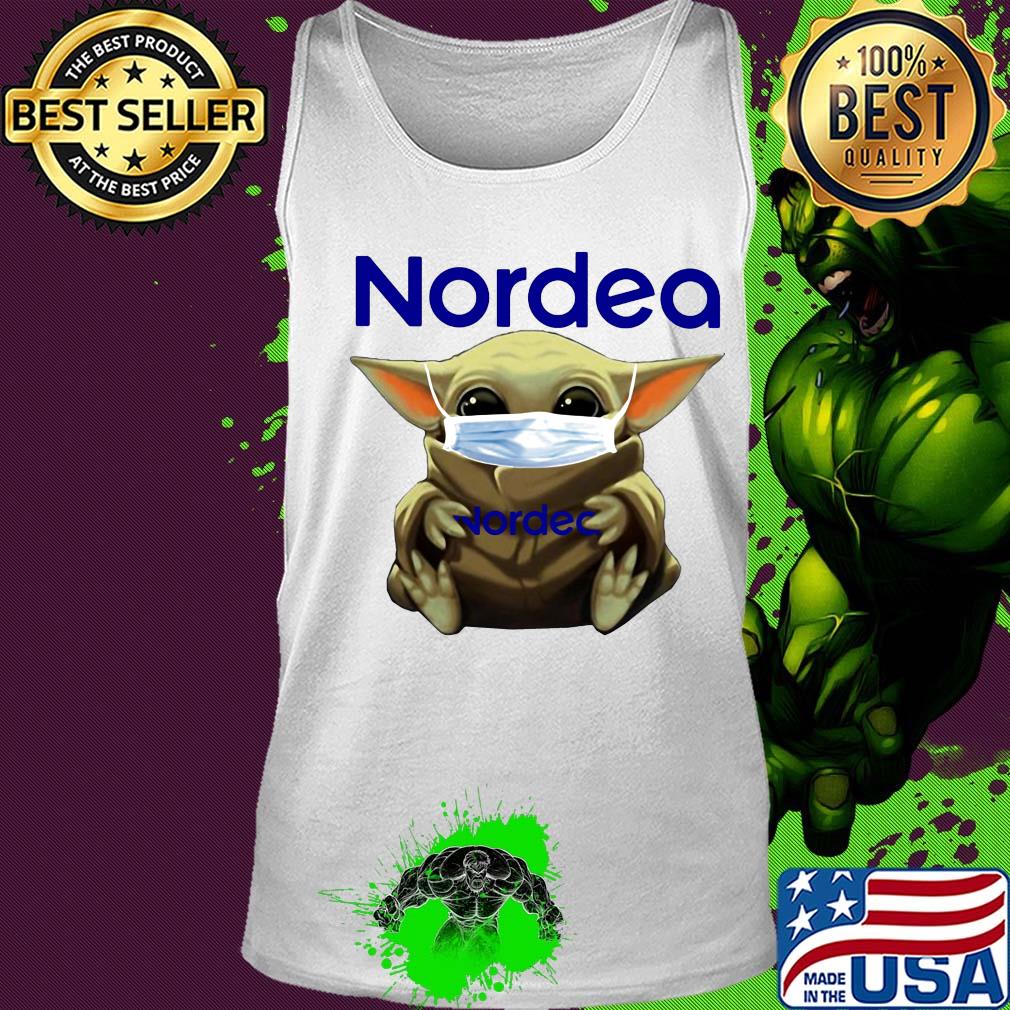 Star wars baby yoda mask hug nordea s Tank top Star wars baby yoda mask hug nordea s Tank top