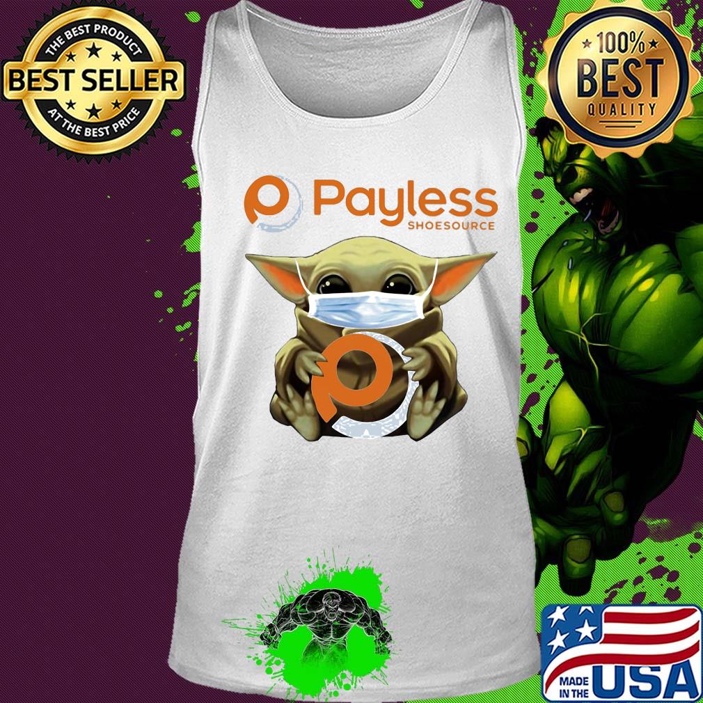 Star wars baby yoda mask hug payless shoesource s Tank top Star wars baby yoda mask hug payless shoesource s Tank top