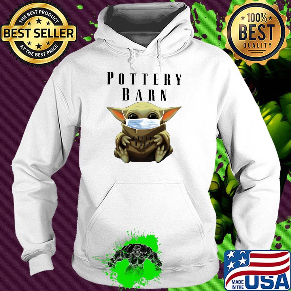 Star wars baby yoda mask hug pottery barn s Hoodie Star wars baby yoda mask hug pottery barn s Hoodie
