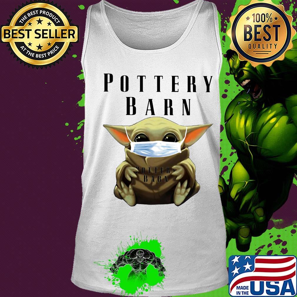 Star wars baby yoda mask hug pottery barn s Tank top Star wars baby yoda mask hug pottery barn s Tank top
