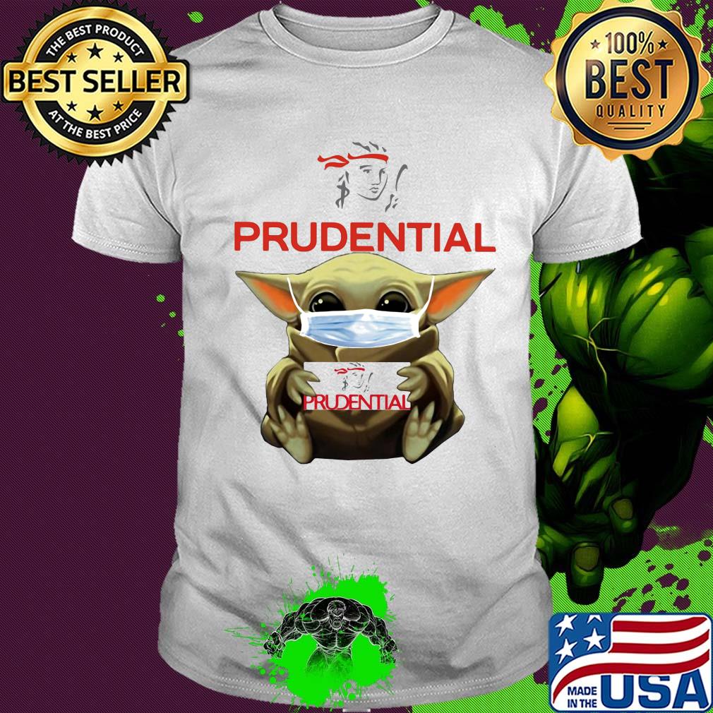 Star wars baby yoda mask hug prudential shirt Star wars baby yoda mask hug prudential shirt