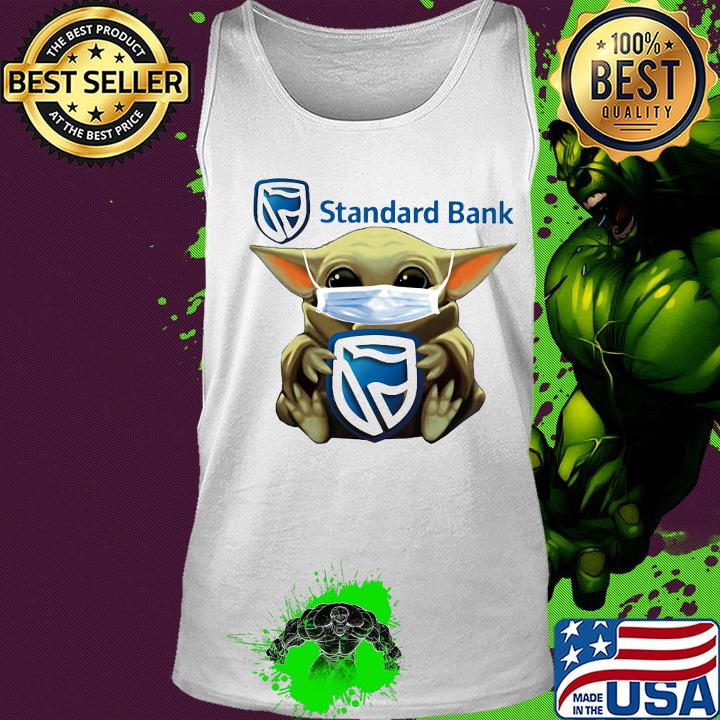 Star wars baby yoda mask hug standard bank s Tank top Star wars baby yoda mask hug standard bank s Tank top