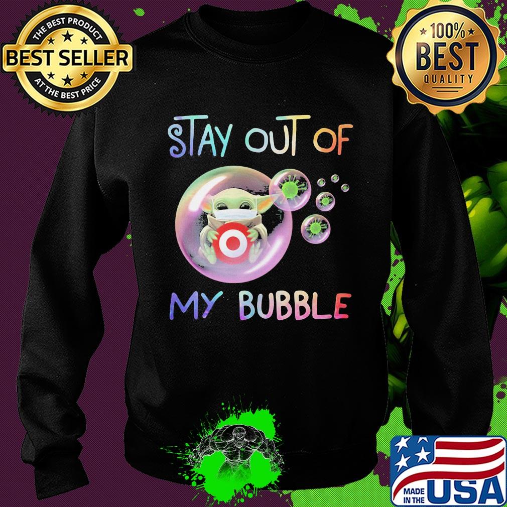 Star wars baby yoda mask hug target stay out of my bubble covid-19 s Sweater Star wars baby yoda mask hug target stay out of my bubble covid-19 s Sweater