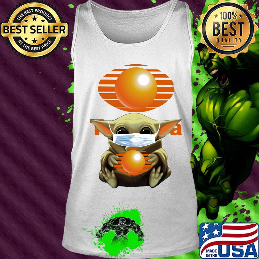Star wars baby yoda mask hug televisa s Tank top Star wars baby yoda mask hug televisa s Tank top