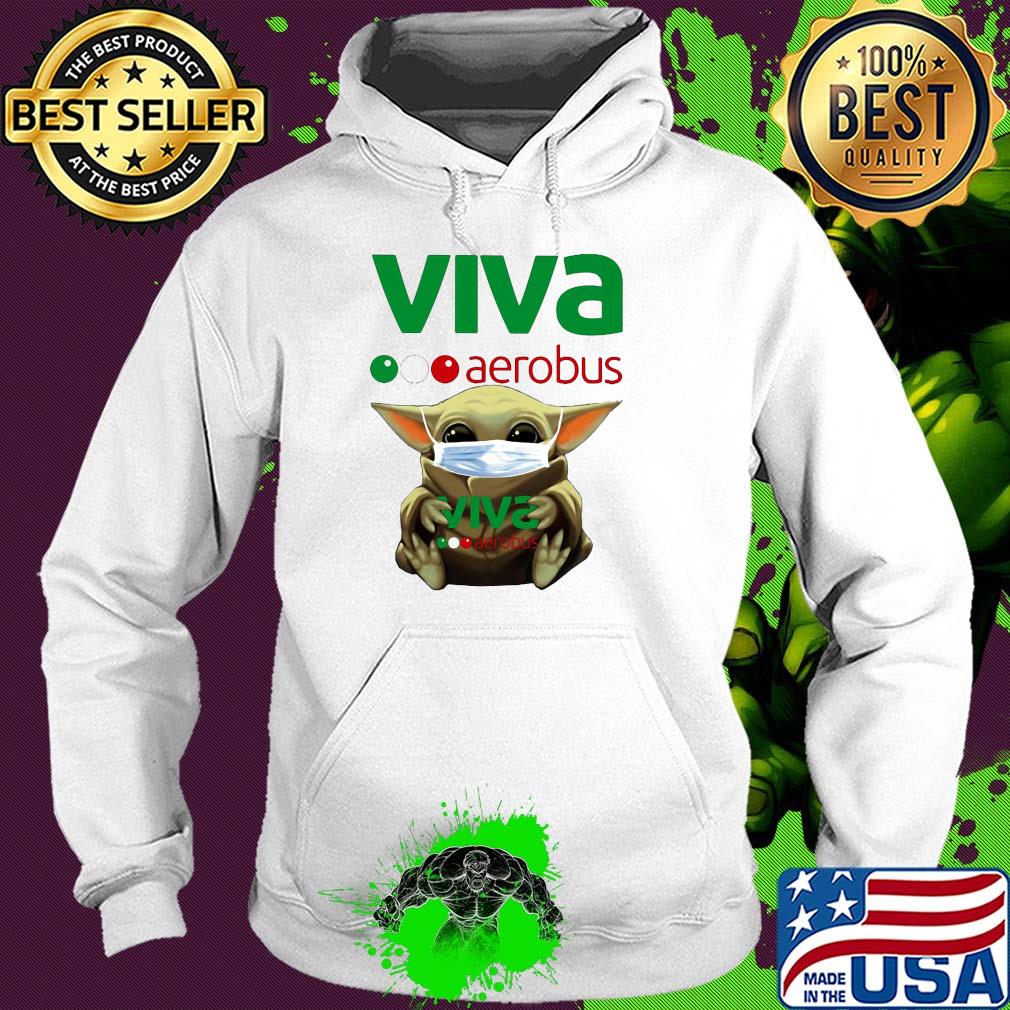 Star wars baby yoda mask hug viva aerobus s Hoodie Star wars baby yoda mask hug viva aerobus s Hoodie