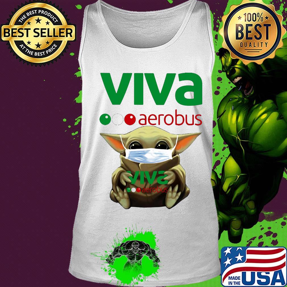 Star wars baby yoda mask hug viva aerobus s Tank top Star wars baby yoda mask hug viva aerobus s Tank top