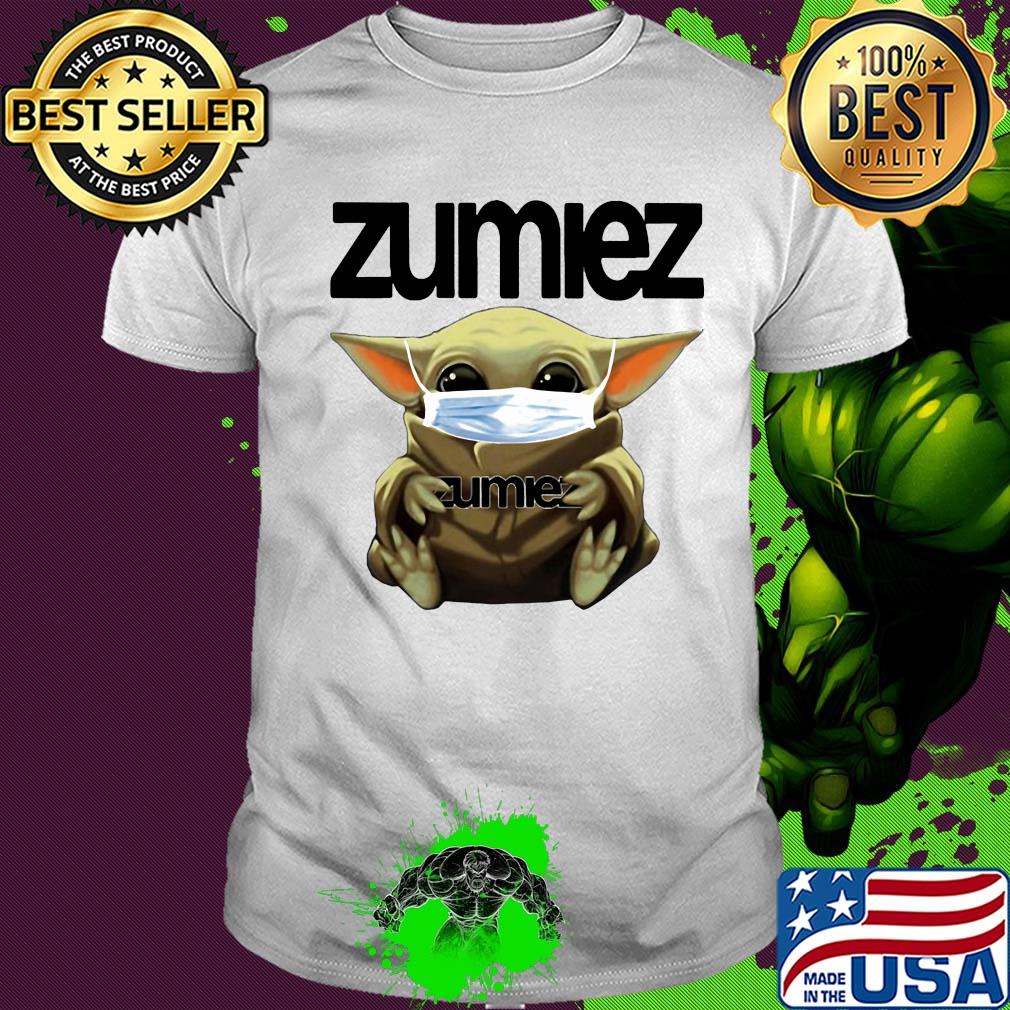 Star wars baby yoda mask hug zumiez shirt