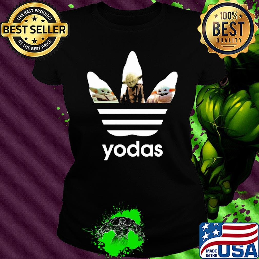 Star wars baby yoda yodas adidas s Ladies tee Star wars baby yoda yodas adidas s Ladies tee