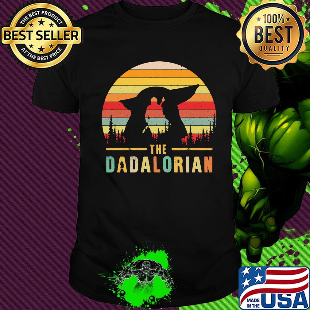 Star wars the dadalorian baby yoda vintage shirt