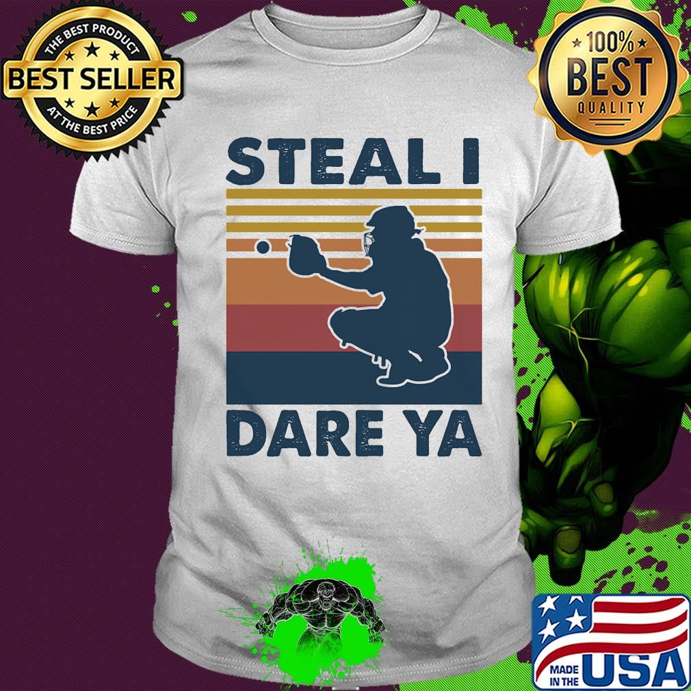 Steal I dare Ya softball vintage shirt
