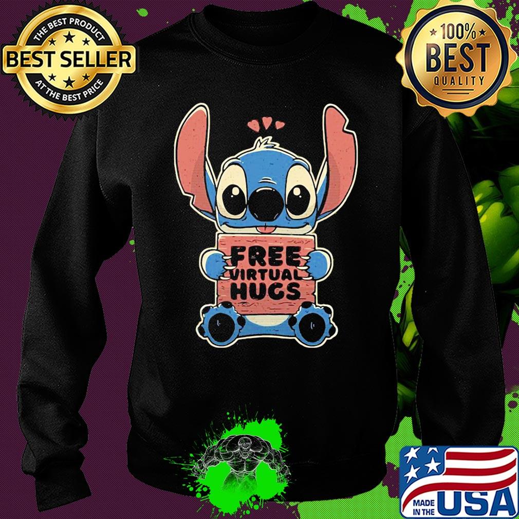 Stitch free virtual hugs heart s Sweater Stitch free virtual hugs heart s Sweater
