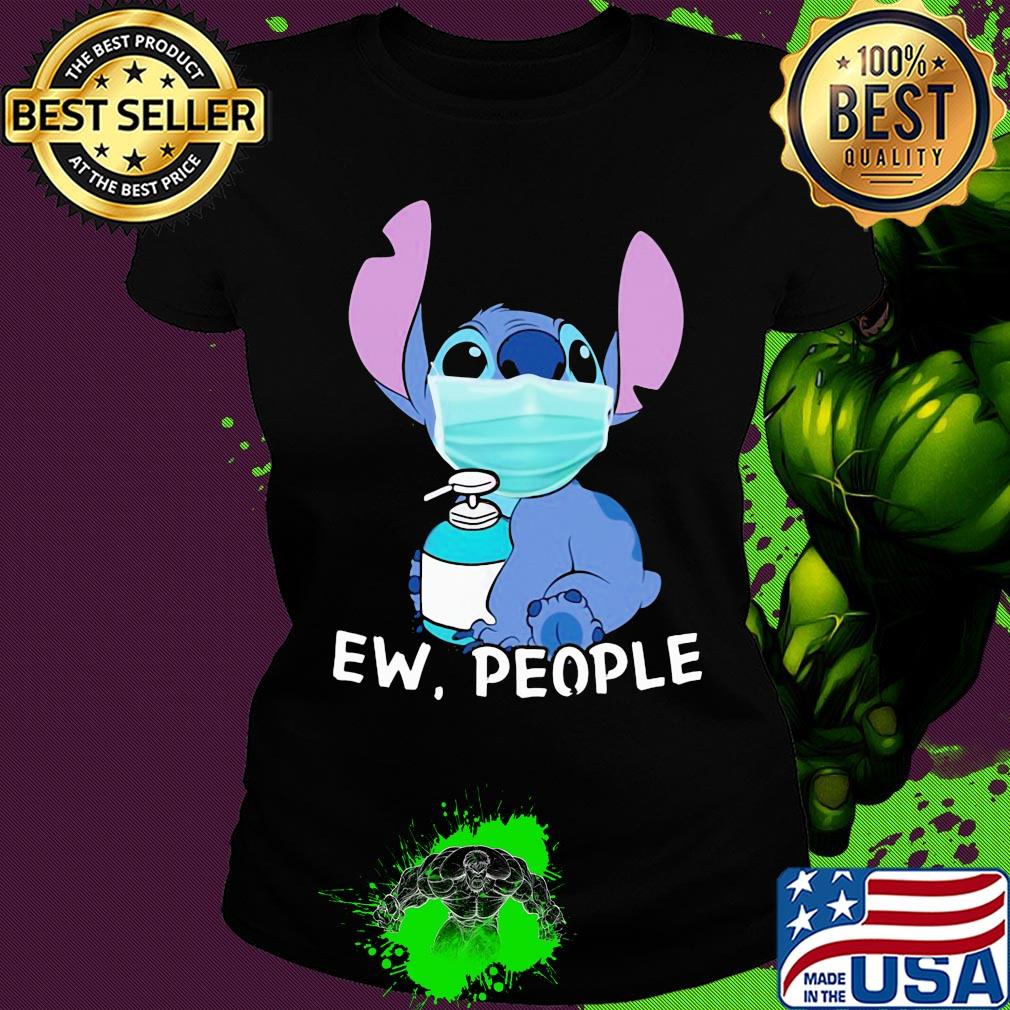 Stitch mask hug soap ew people s Ladies tee Stitch mask hug soap ew people s Ladies tee