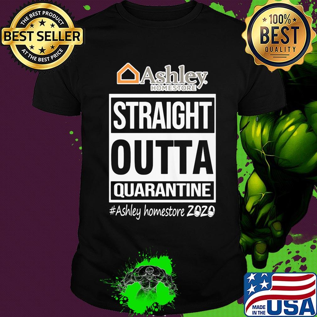 Straight outta quarantine ashley homestore 2020 mask shirt
