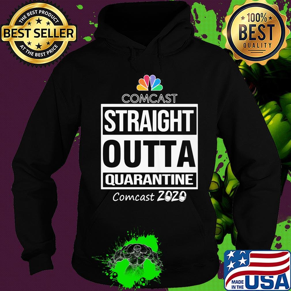Straight outta quarantine comcast 2020 mask s Hoodie Straight outta quarantine comcast 2020 mask s Hoodie