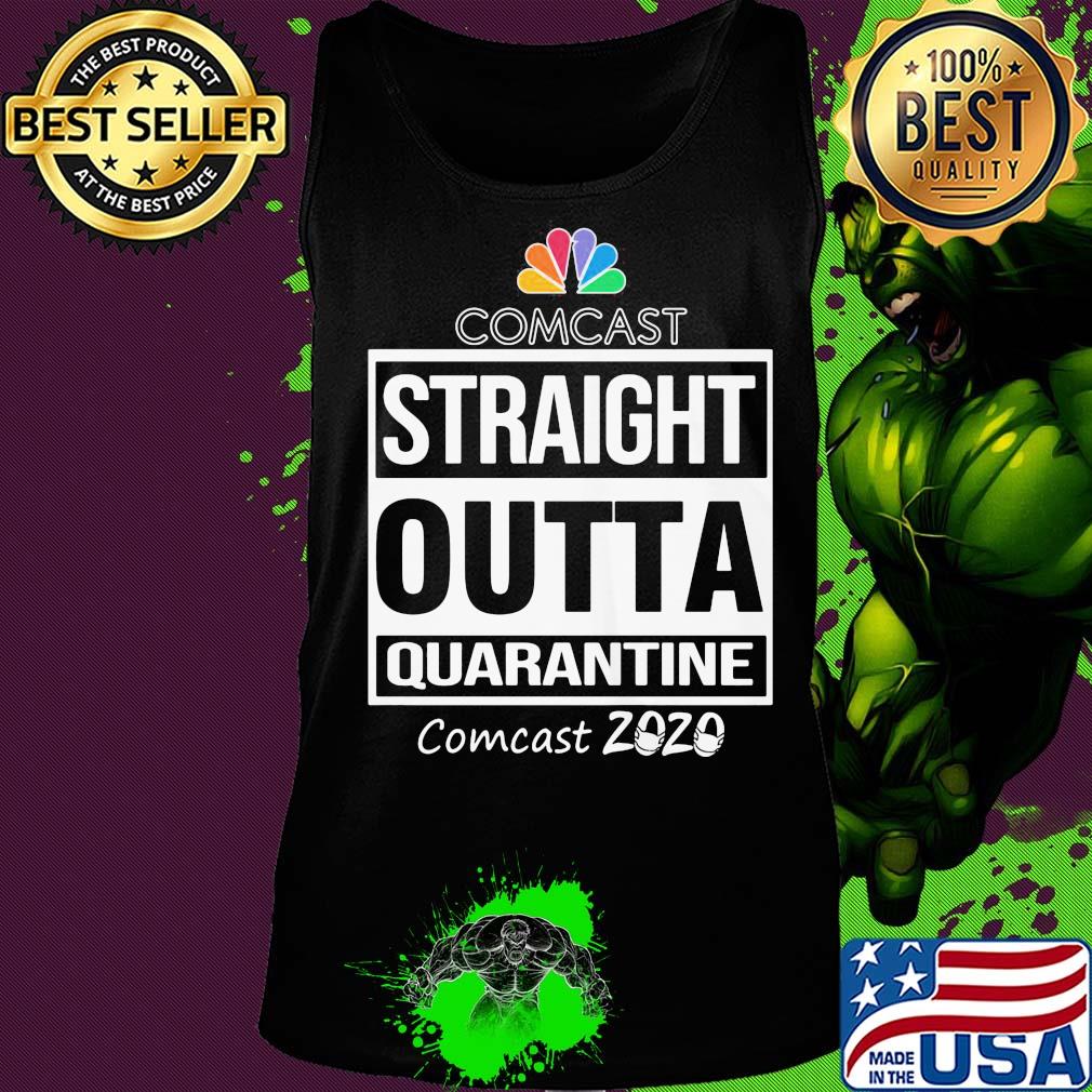 Straight outta quarantine comcast 2020 mask s Tank top Straight outta quarantine comcast 2020 mask s Tank top