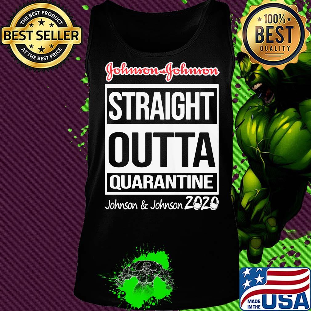 Straight outta quarantine johnson and johnson 2020 mask s Tank top Straight outta quarantine johnson and johnson 2020 mask s Tank top