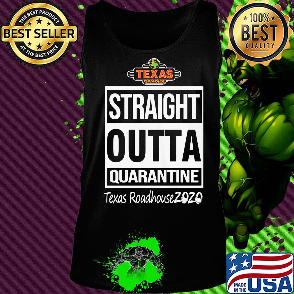 Straight outta quarantine texas roadhouse 2020 mask s Tank top Straight outta quarantine texas roadhouse 2020 mask s Tank top