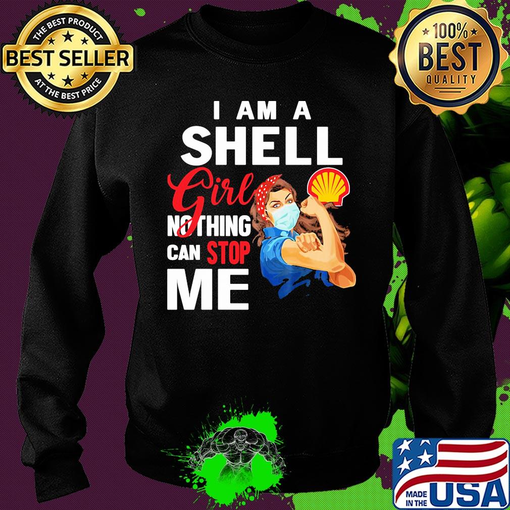 Strong woman mask I am a shell girl nothing can stop me s Sweater Strong woman mask I am a shell girl nothing can stop me s Sweater