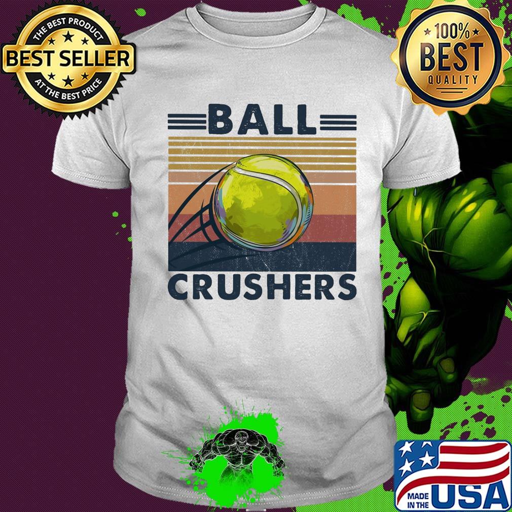 Tennis ball crushers vintage shirt