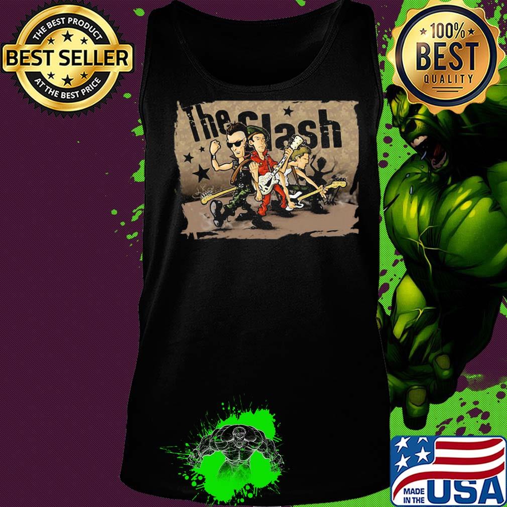 The clash band cartoon s Tank top The clash band cartoon s Tank top
