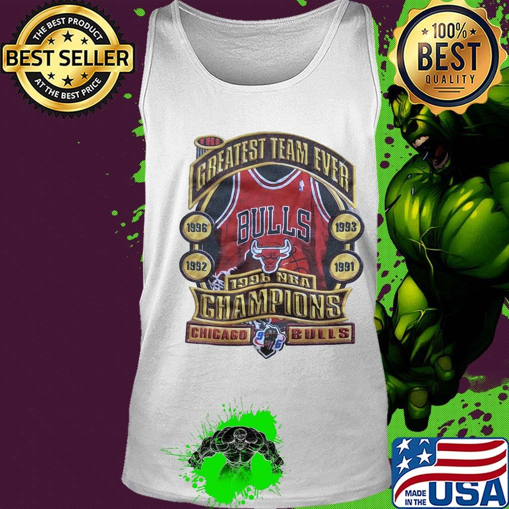 The greatest team ever 1996 nba champions chicago bulls s Tank top The greatest team ever 1996 nba champions chicago bulls s Tank top