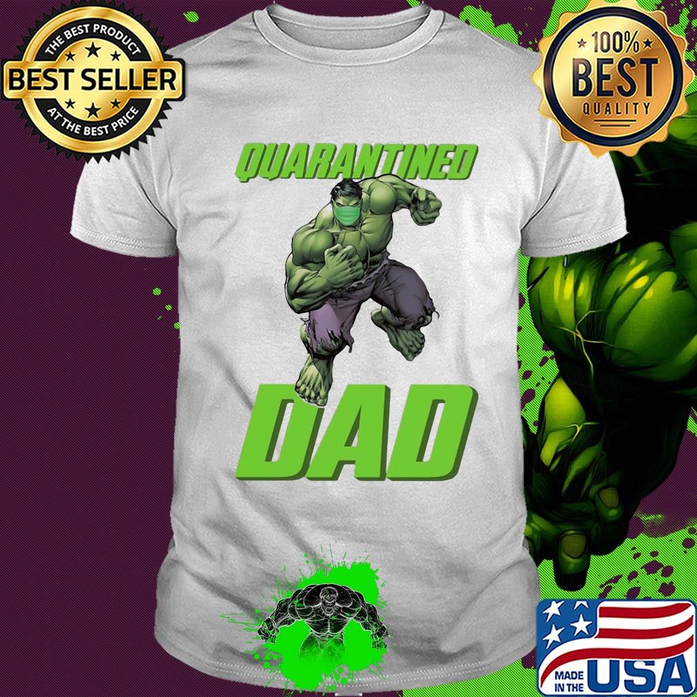The hulk mask quarantined dad shirt
