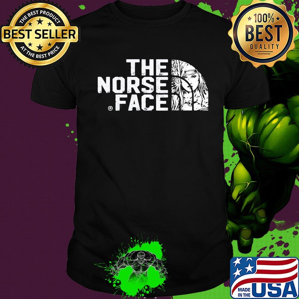 The Norse Face Shieldmaiden Viking Norse shirt