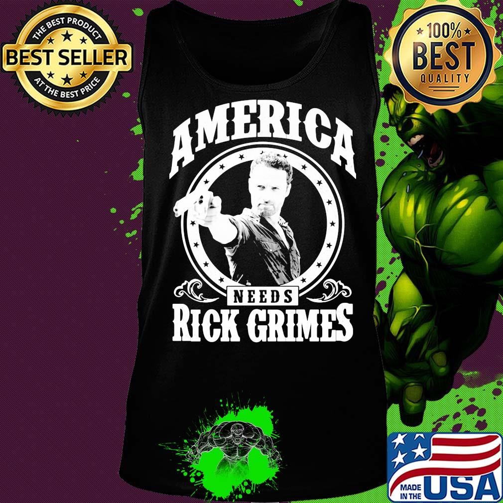 The walking dead america needs rick grimes s Tank top The walking dead america needs rick grimes s Tank top