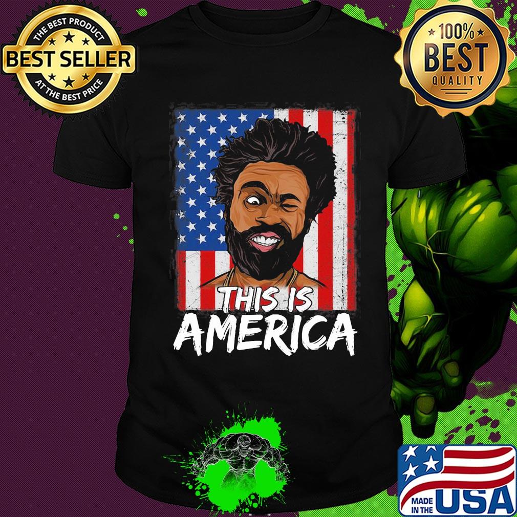 This is America American flag veteran Independence Day shirt