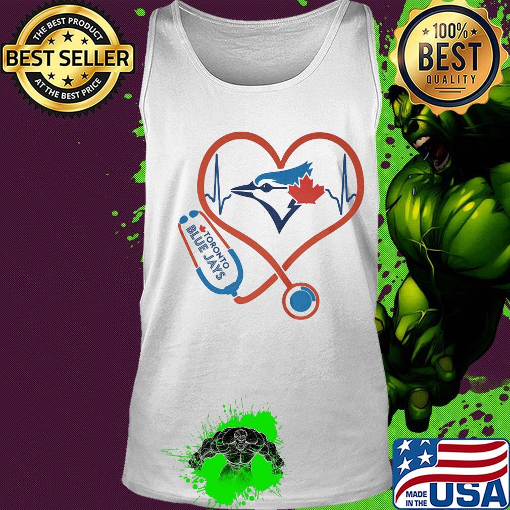 Toronto blue jays baseball stethoscope heart s Tank top Toronto blue jays baseball stethoscope heart s Tank top