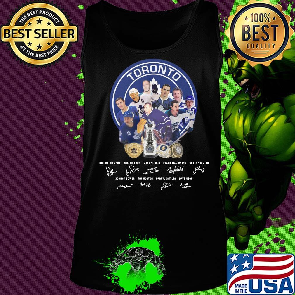 Toronto maple leafs hockey team players signatures s Tank top Toronto maple leafs hockey team players signatures s Tank top
