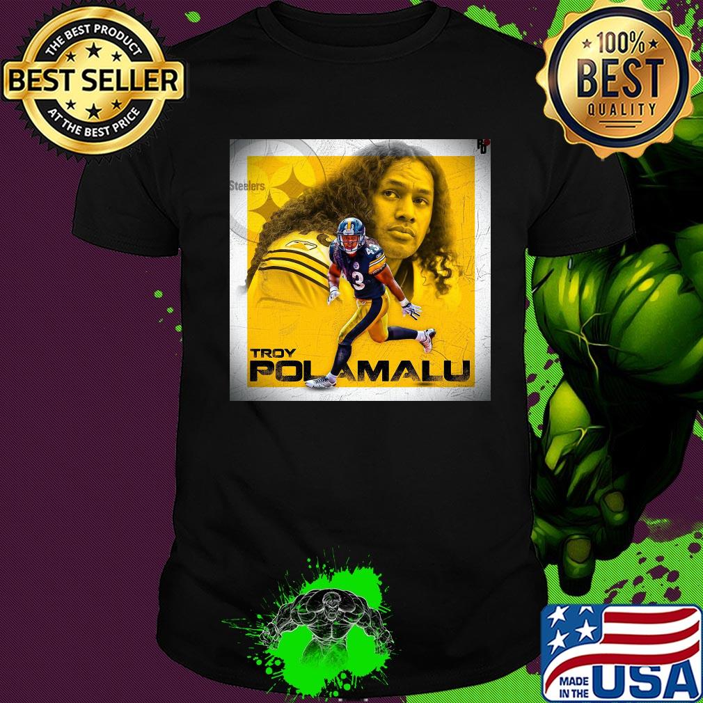Troy polamalu pittsburgh steelers football team shirt