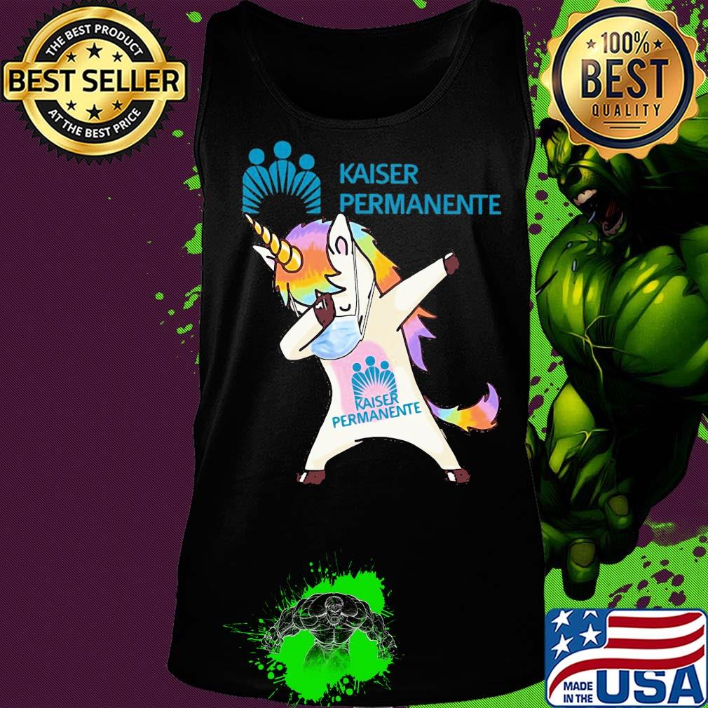 Unicorn mask dabbing kaiser permanente s Tank top Unicorn mask dabbing kaiser permanente s Tank top