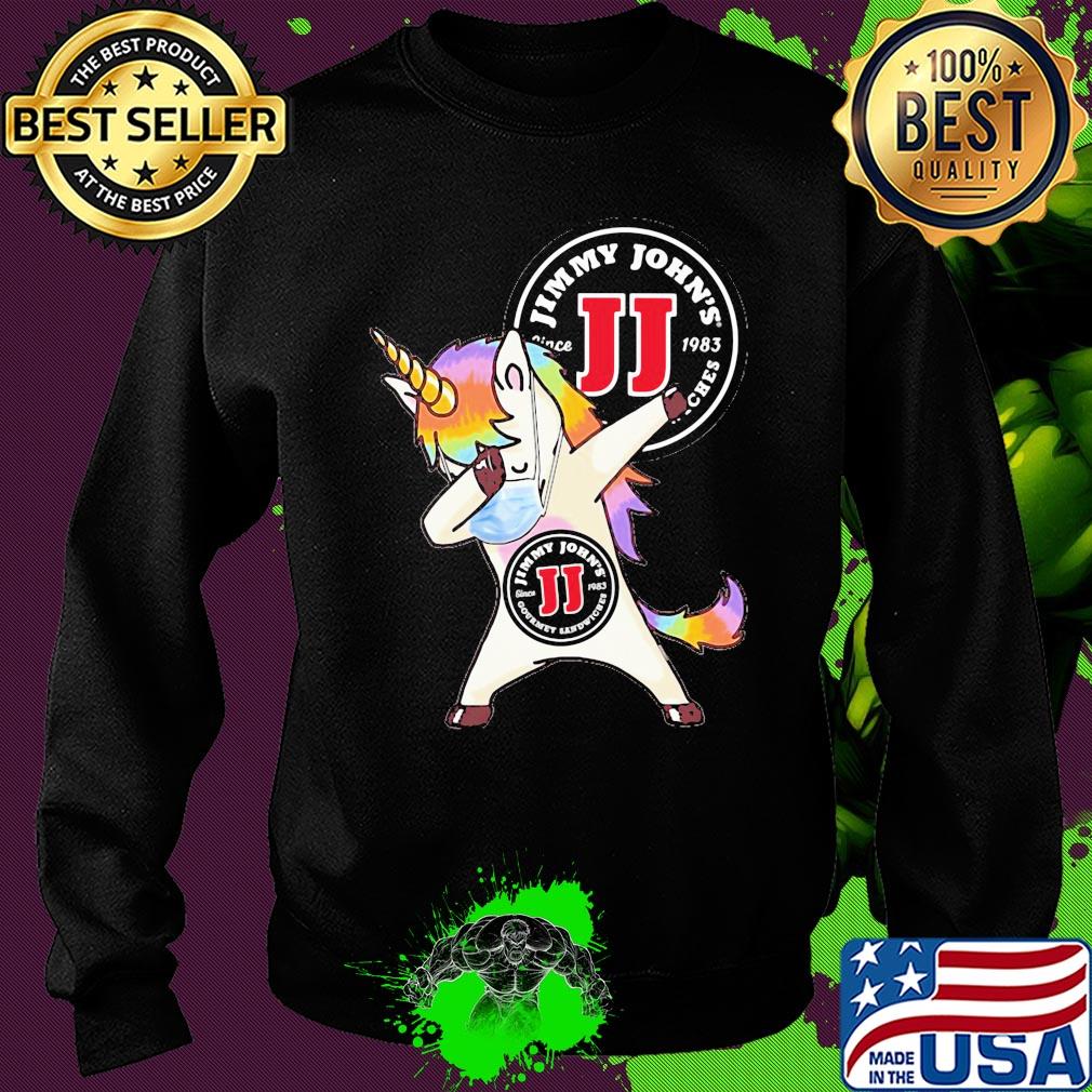 Unicorn mask jimmy john's since 1983 gourmet sandwiches logo s Sweater Unicorn mask jimmy john's since 1983 gourmet sandwiches logo s Sweater