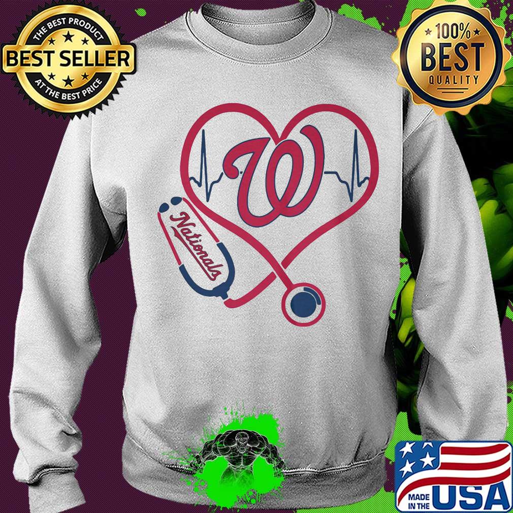 Washington nationals baseball stethoscope heart s Sweater Washington nationals baseball stethoscope heart s Sweater