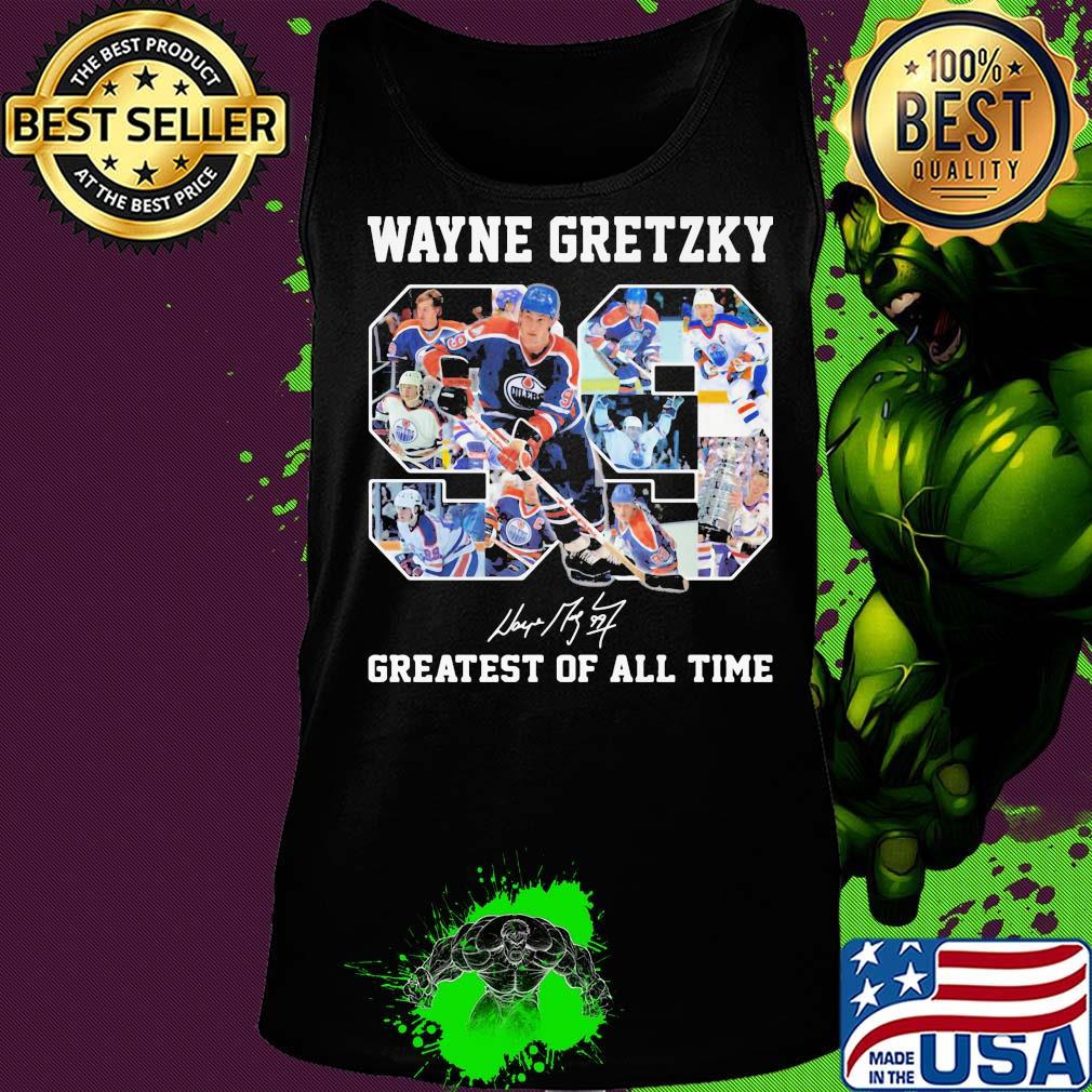Wayne gretzky 98 greatest of all time signature s Tank top Wayne gretzky 98 greatest of all time signature s Tank top