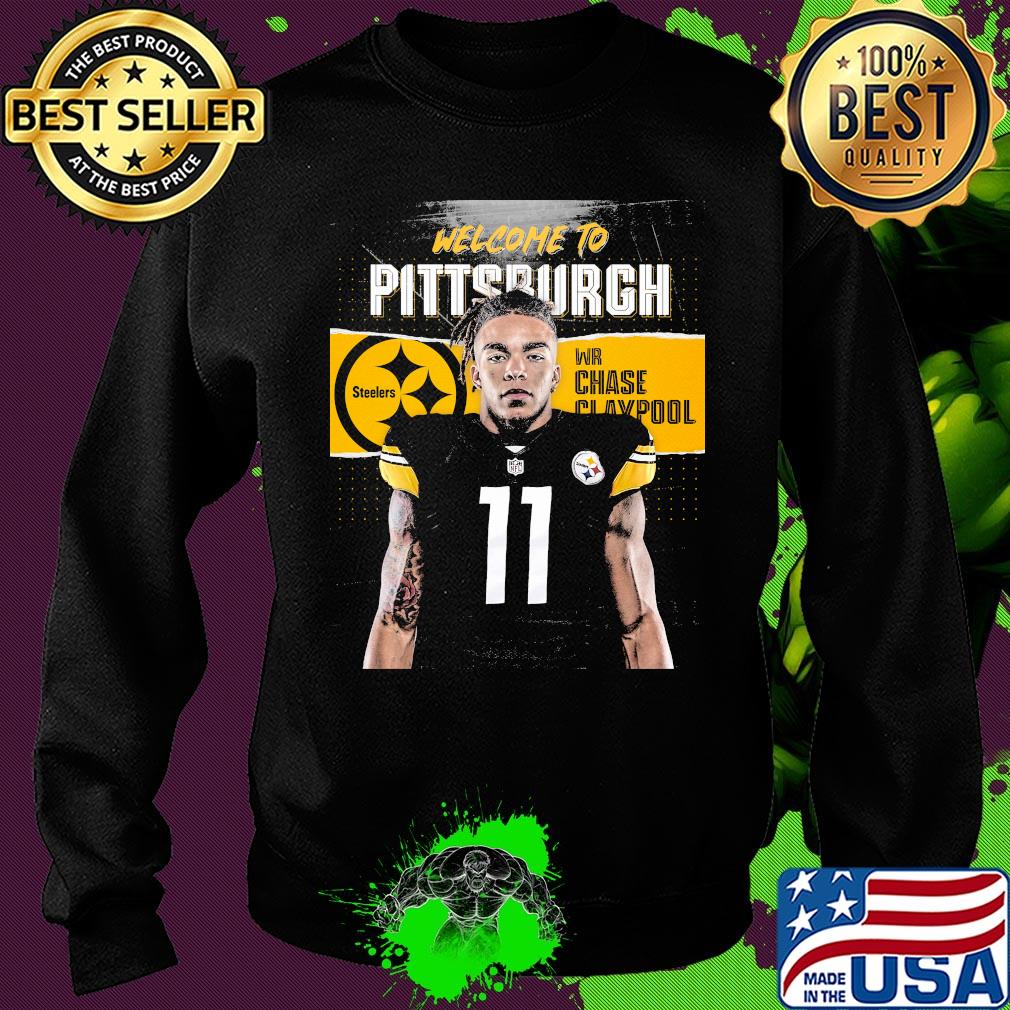 Welcome to pittsburgh steelers football team wr chase claypool s Sweater Welcome to pittsburgh steelers football team wr chase claypool s Sweater