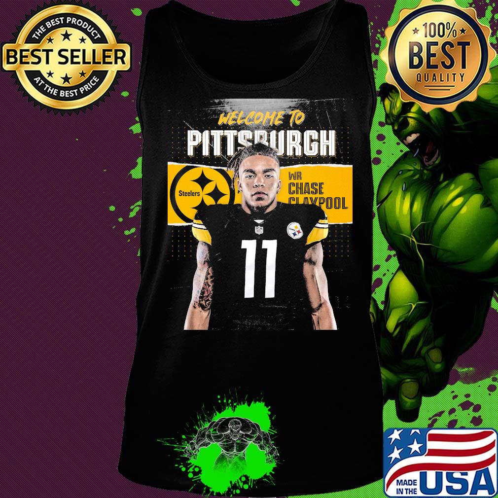 Welcome to pittsburgh steelers football team wr chase claypool s Tank top Welcome to pittsburgh steelers football team wr chase claypool s Tank top