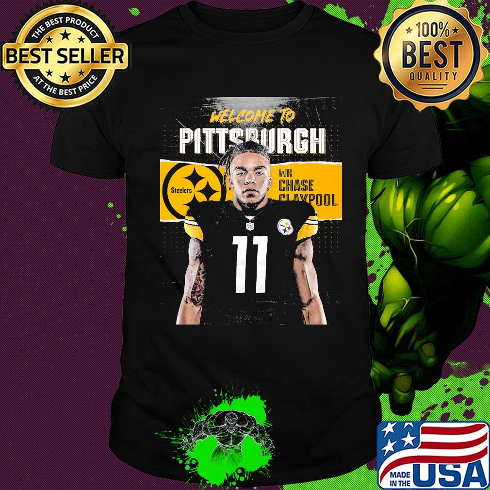 Welcome to pittsburgh steelers football team wr chase claypool shirt